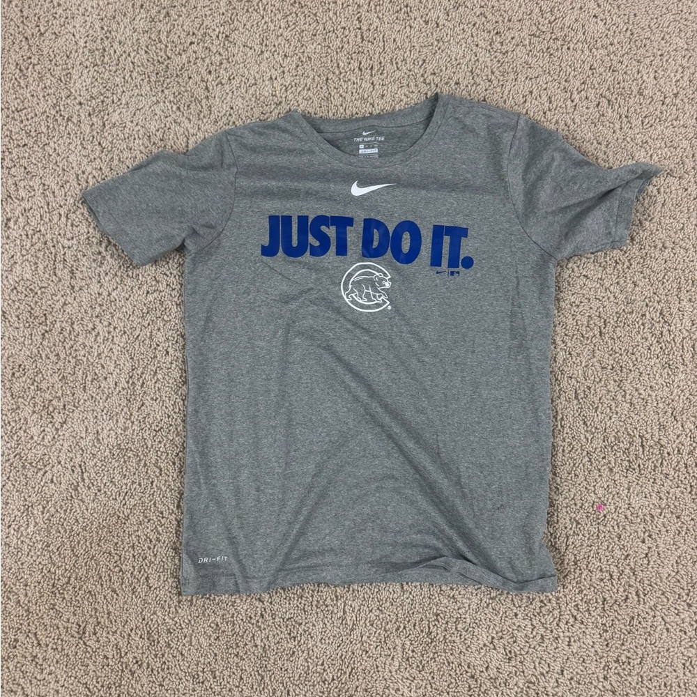 Nike Heather Gray Dri-Fit Tee